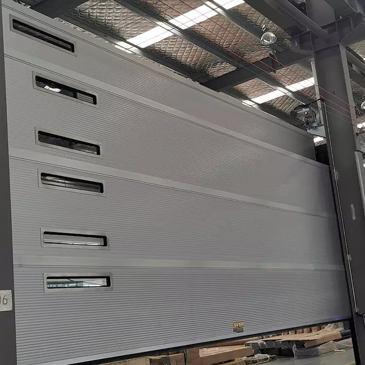 Pintu Industri Susun Listrik Paduan Aluminium