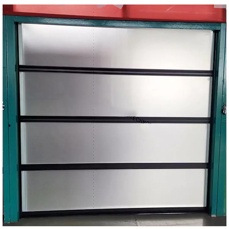 Pintu Bagian Kaca Aluminium Tampilan Penuh