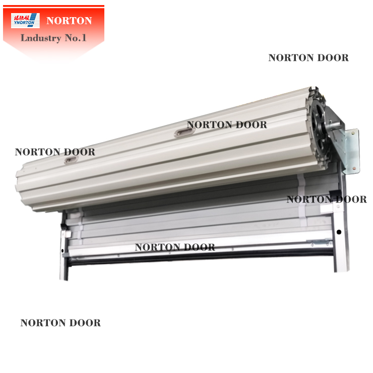 Pintu penyimpanan mandiri galvanis roller roller pintu garasi gulung pintu