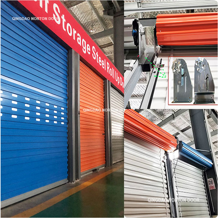 Baja Penyimpanan Mandiri Roller Pintu Roller