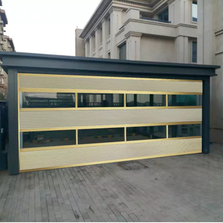 Pintu Bagian Kaca Paduan Aluminium Villa